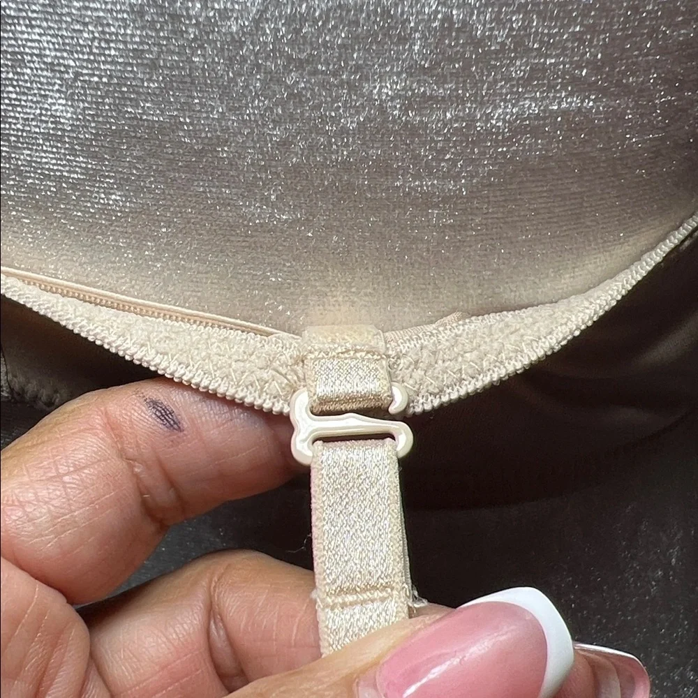 Maidenform Lace Underwire Balconette Bra - Beige Size B36  Convertible multi-way